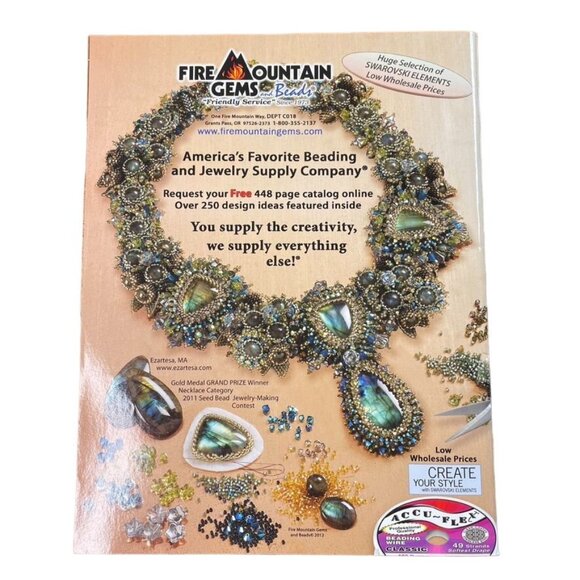 Bead & Button Magazine Jewelry Crafting Book u June 2012 Issue 109 - Picture 2 of 8